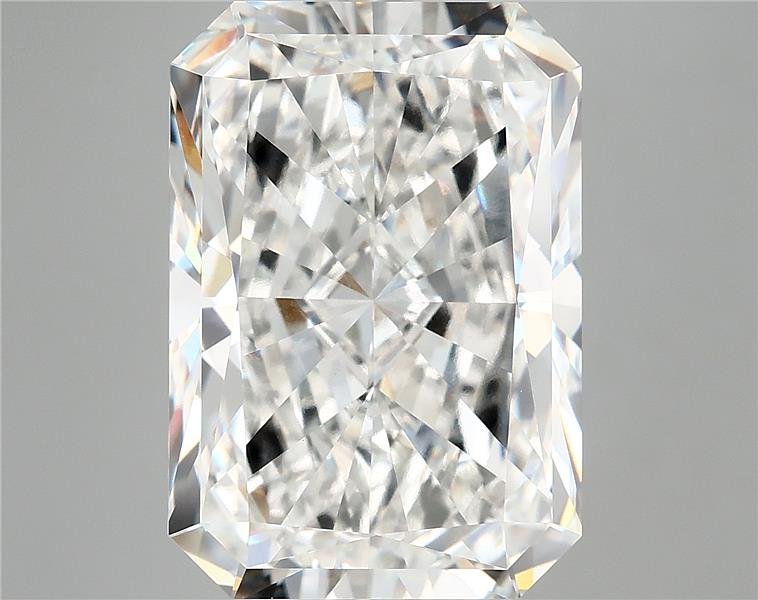 10.89ct F VVS2 Rare Carat Ideal Cut Radiant Lab Grown Diamond