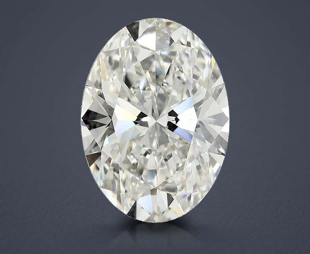 4.05 Carat Oval Lab Diamond