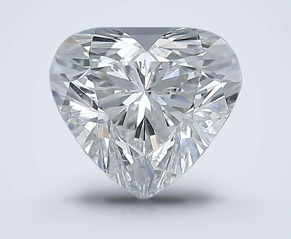 1.52 Carat Heart Natural Diamond