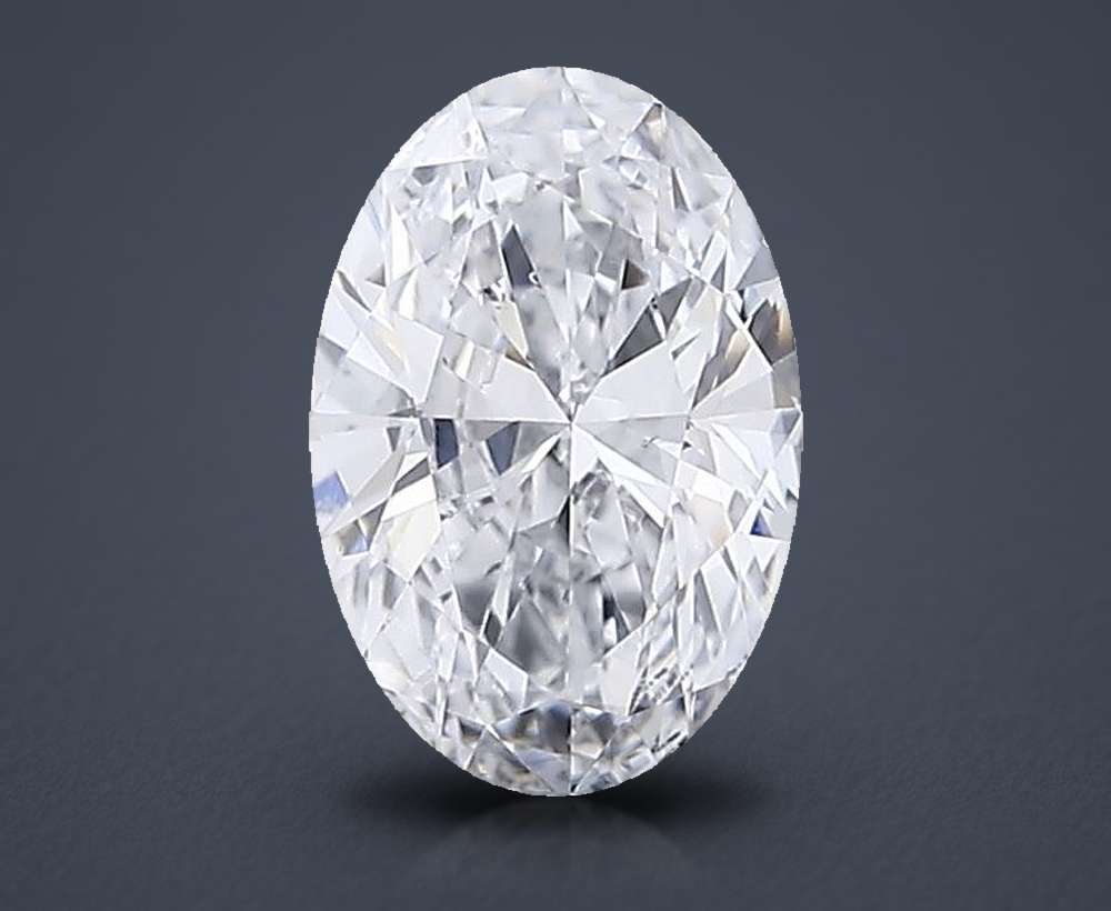 0.40 Carat Oval Lab Diamond
