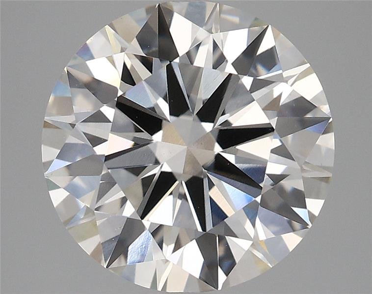 5.02ct H VVS2 Rare Carat Ideal Cut Round Lab Grown Diamond