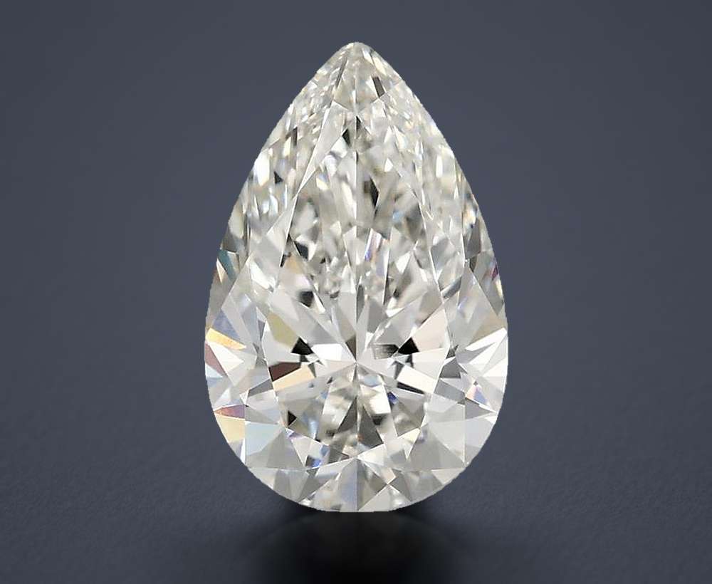 2.00 Carat Pear Lab Diamond