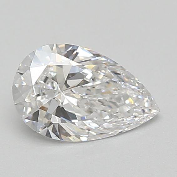 0.79ct D VS2 Rare Carat Ideal Cut Pear Lab Grown Diamond