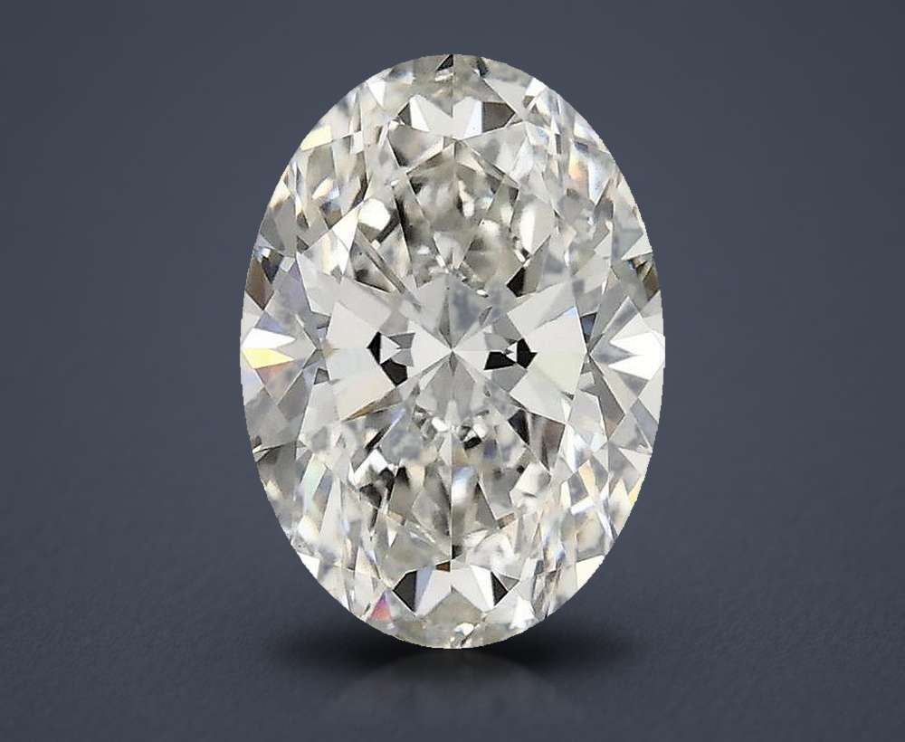 1.64 Carat Oval Lab Diamond