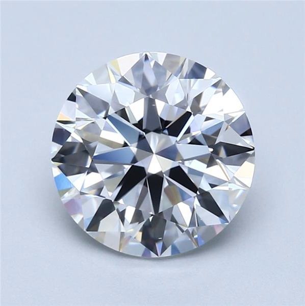 3.07ct D VS1 Rare Carat Ideal Cut Round Diamond