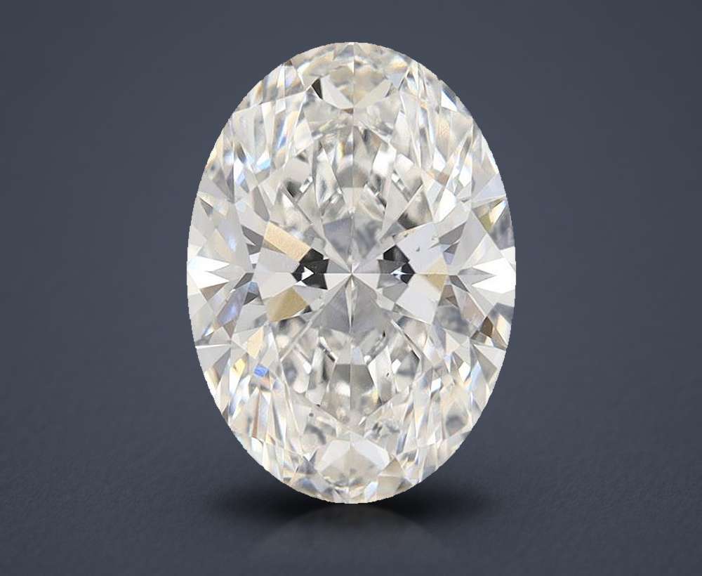 3.53 Carat Oval Lab Diamond