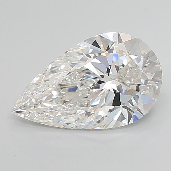 4.02 Carat Pear Lab Diamond