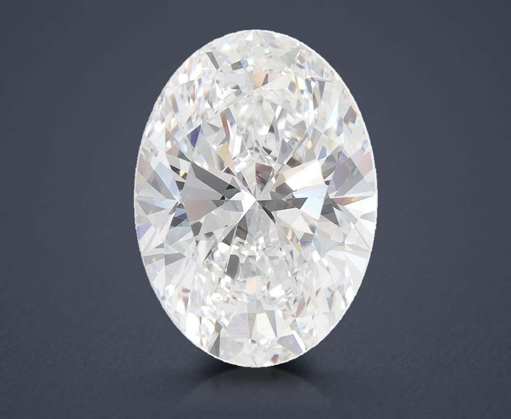 5.37 Carat Oval Lab Diamond