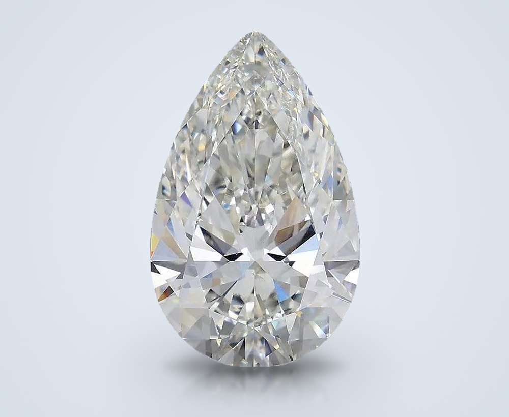 10.01 Carat Pear Lab Diamond