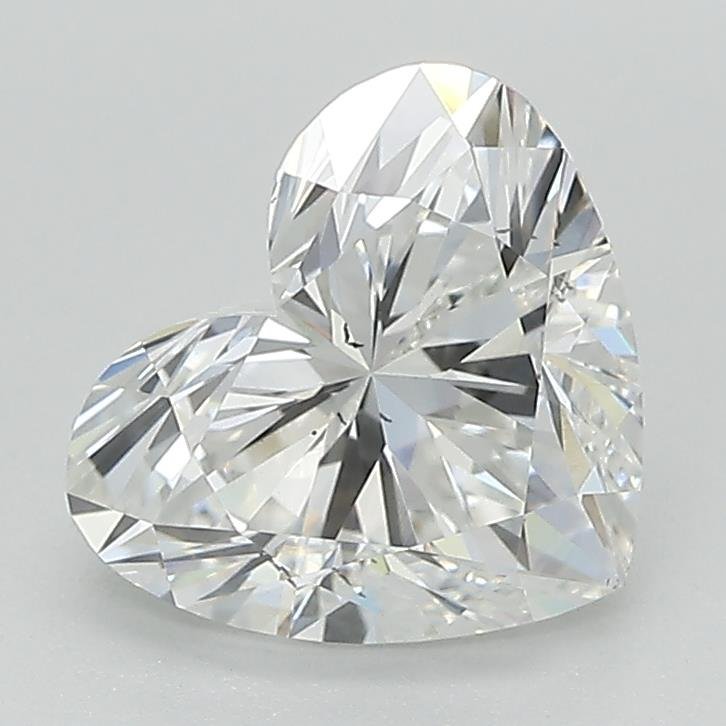 2.04ct G SI2 Rare Carat Ideal Cut Heart Lab Grown Diamond
