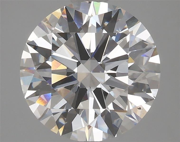 3.91 Carat Round Lab Diamond