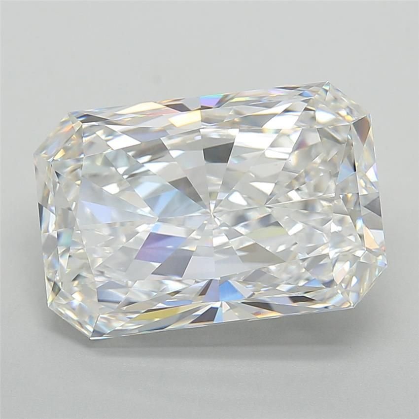 10.07ct E VVS2 Rare Carat Ideal Cut Radiant Lab Grown Diamond