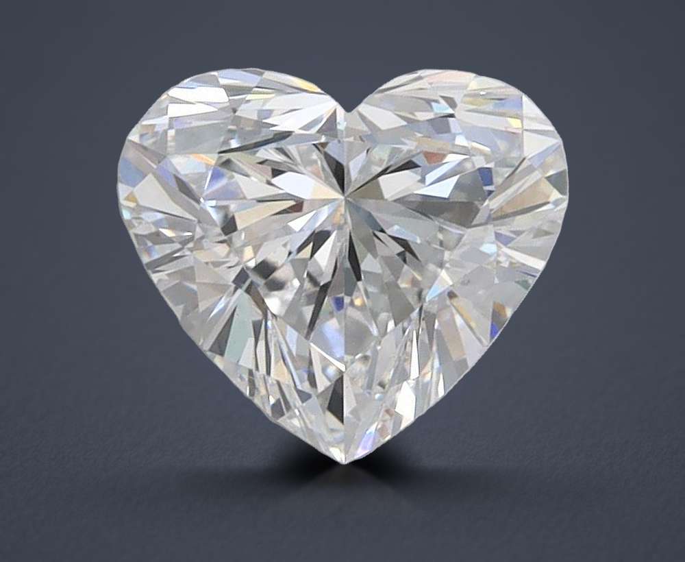 1.50 Carat Heart Lab Diamond