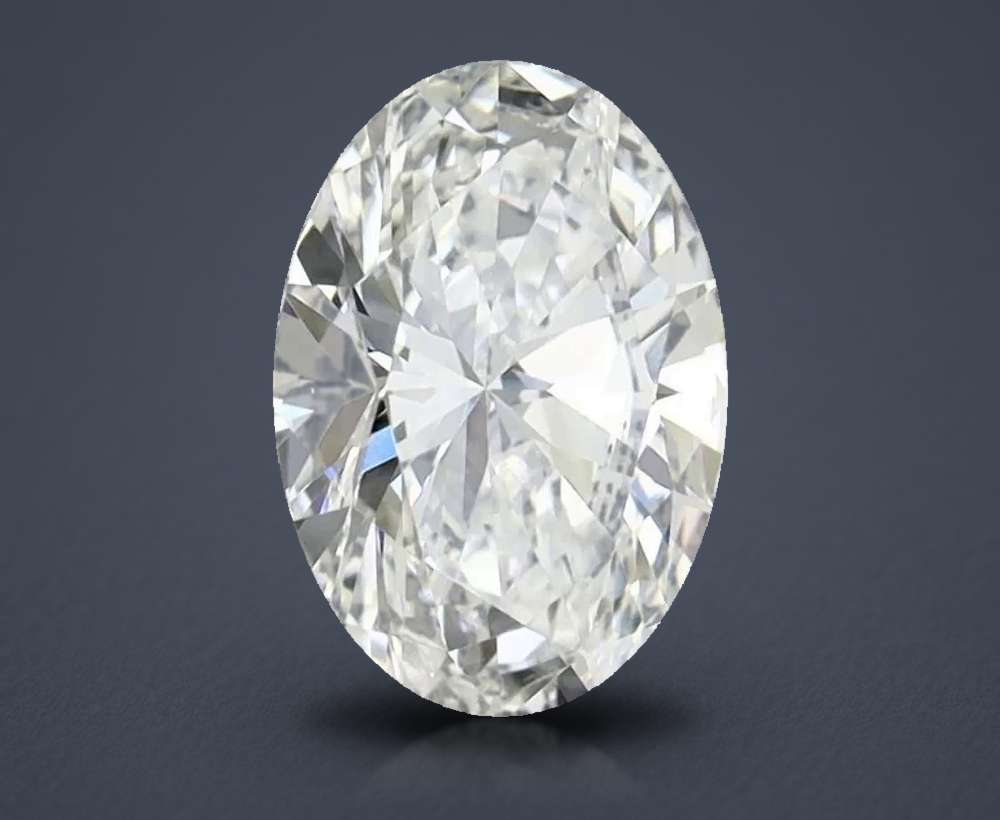 4.81 Carat Oval Lab Diamond