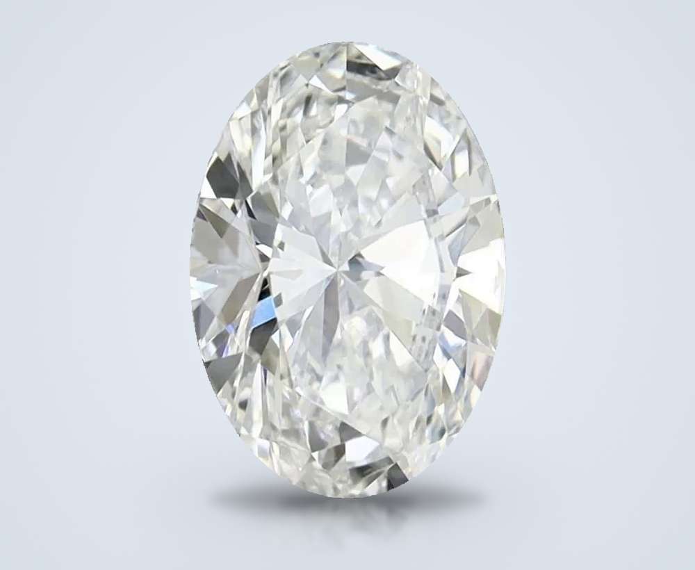 4.81 Carat Oval Lab Diamond