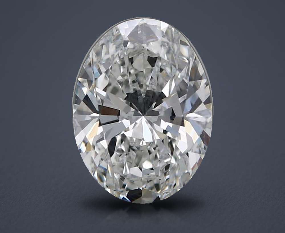 2.03 Carat Oval Lab Diamond