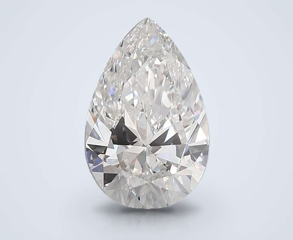 2.90 Carat Pear Lab Diamond