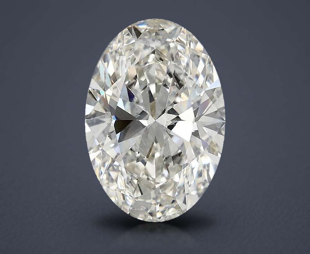 3.53 Carat Oval Lab Diamond