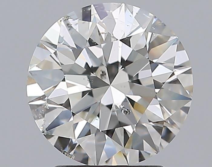 2.21ct I SI2 Rare Carat Ideal Cut Round Diamond