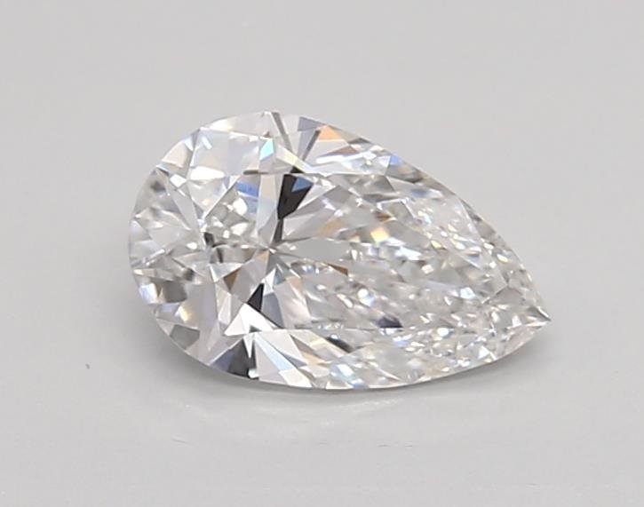 0.65ct D VVS2 Rare Carat Ideal Cut Pear Lab Grown Diamond