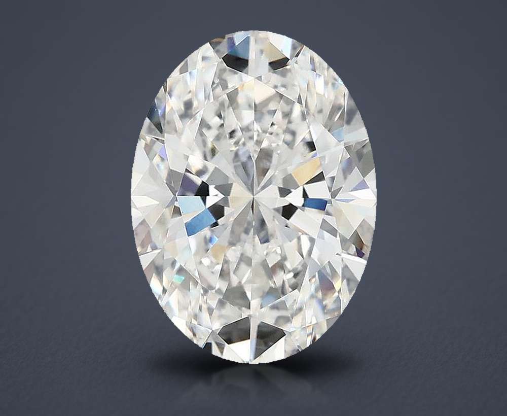 4.06 Carat Oval Lab Diamond