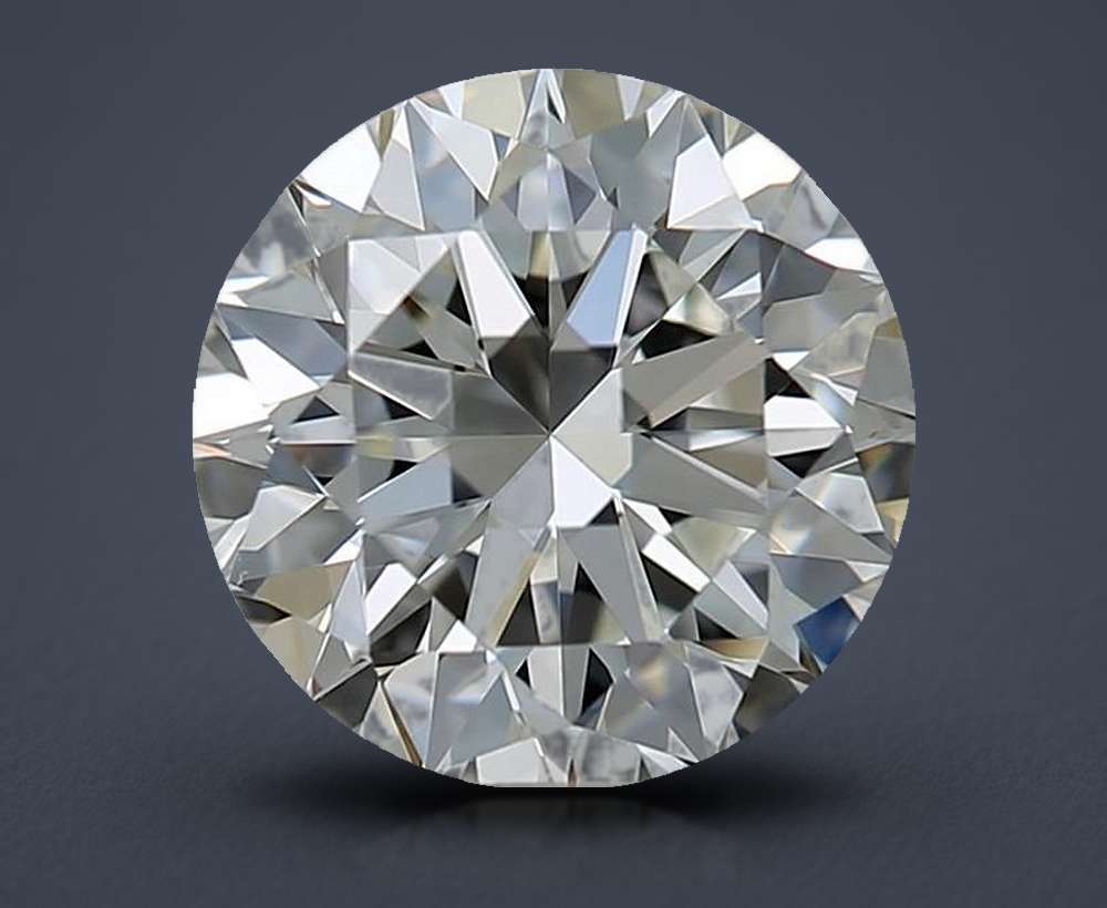 0.90 Carat Round Natural Diamond