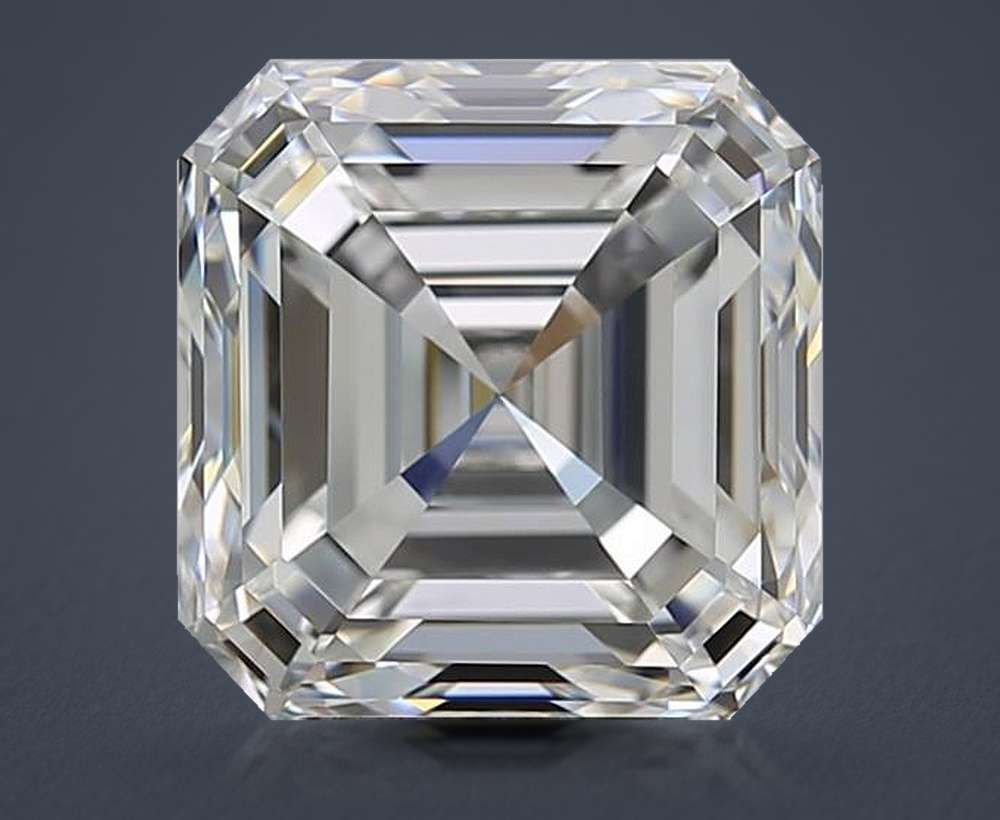 5.02 Carat Asscher Natural Diamond