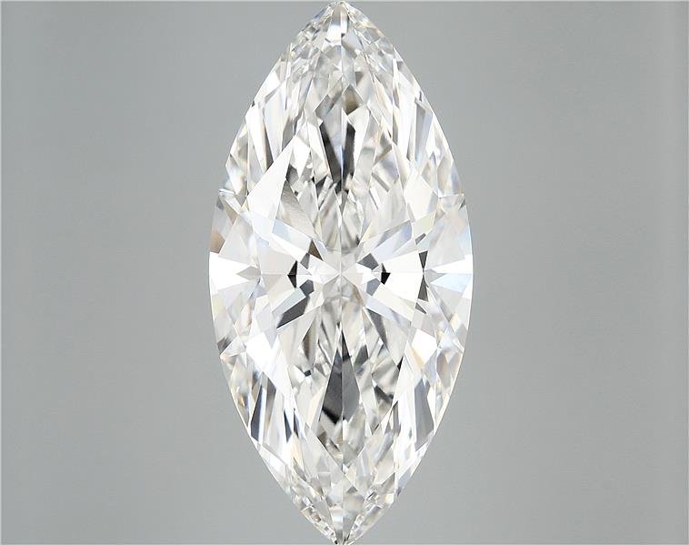11.01ct F VVS2 Rare Carat Ideal Cut Marquise Lab Grown Diamond