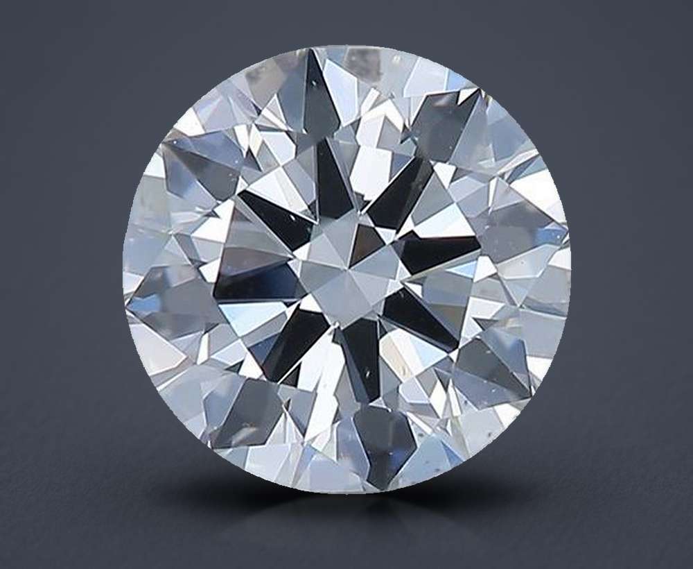 1.54 Carat Round Natural Diamond