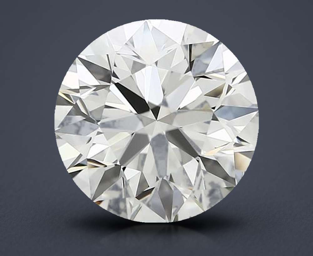 3.00 Carat Round Natural Diamond
