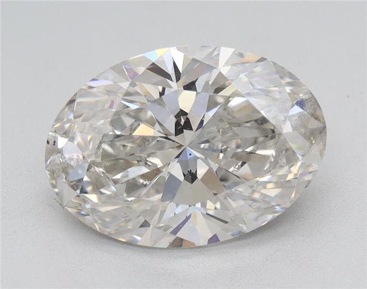 2.51ct H VS2 Rare Carat Ideal Cut Oval Lab Grown Diamond