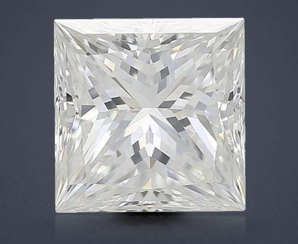 1.50 Carat Princess Natural Diamond