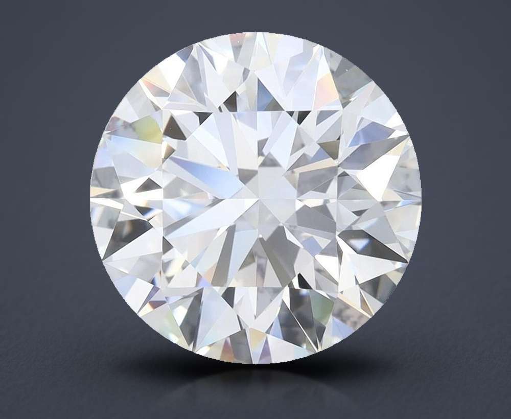 4.39 Carat Round Lab Diamond