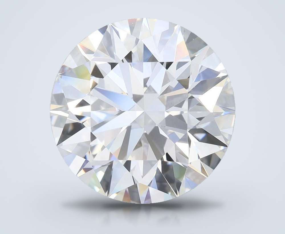 4.39 Carat Round Lab Diamond