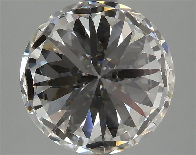 3.10ct F VS2 Rare Carat Ideal Cut Round Lab Grown Diamond