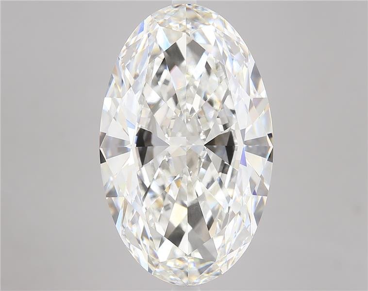 12.05ct F VVS2 Very Good Cut Oval Lab Grown Diamond