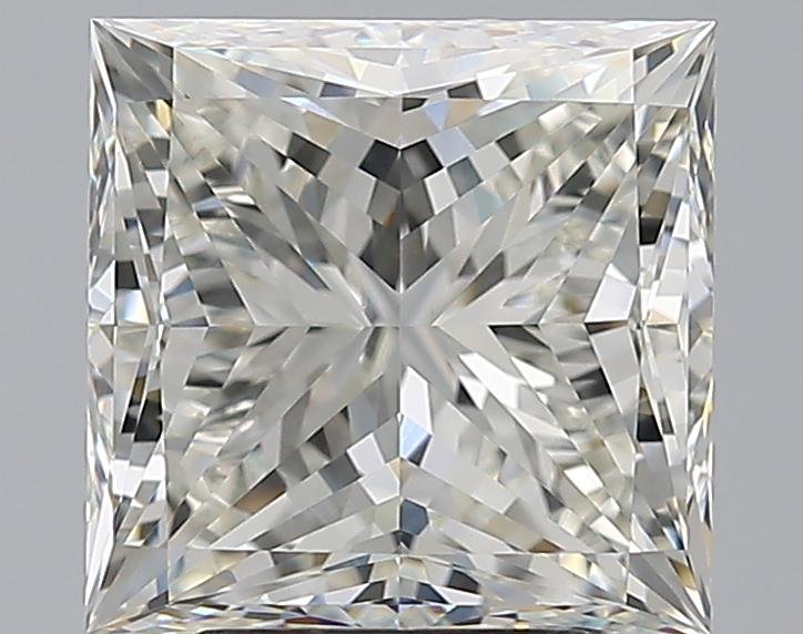 4.01ct I VVS2 Rare Carat Ideal Cut Princess Diamond