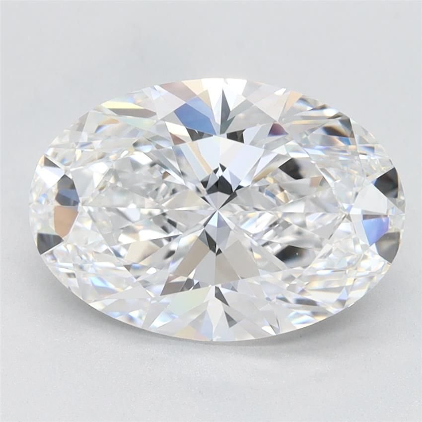 2.56ct D VVS1 Rare Carat Ideal Cut Oval Lab Grown Diamond