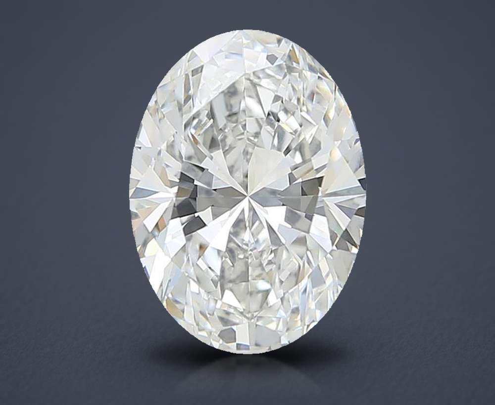 2.84 Carat Oval Lab Diamond