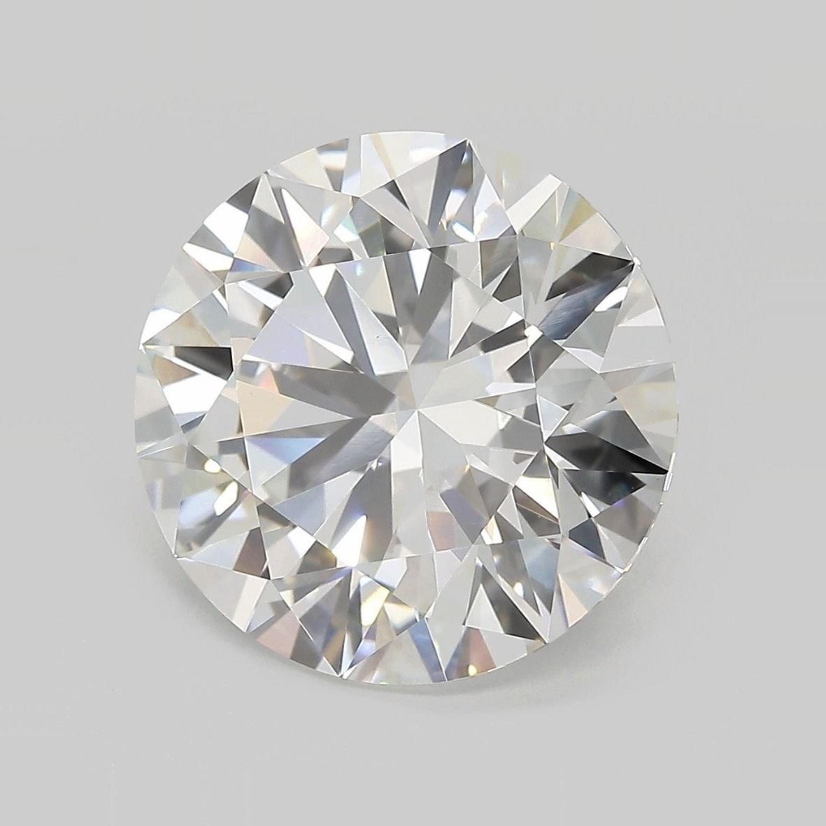 8.04ct F VS1 Rare Carat Ideal Cut Round Lab Grown Diamond
