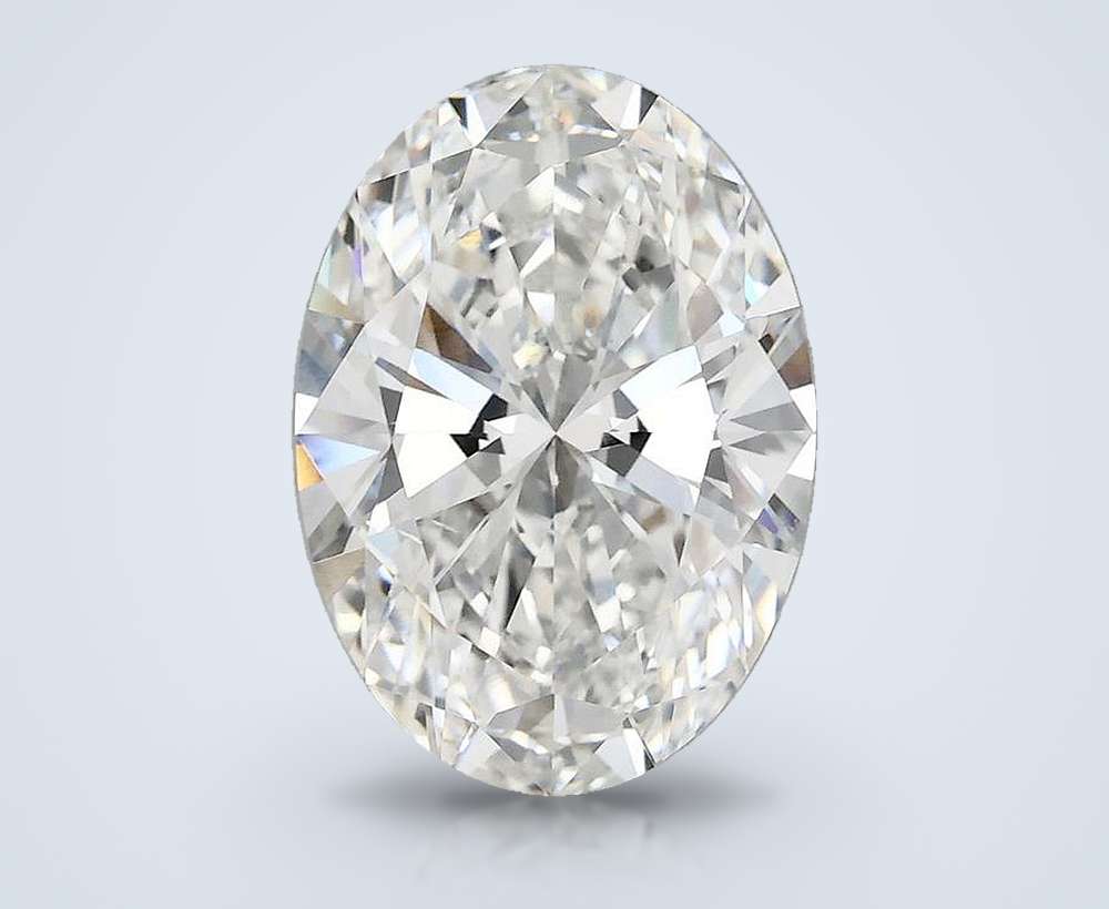 4.62 Carat Oval Lab Diamond
