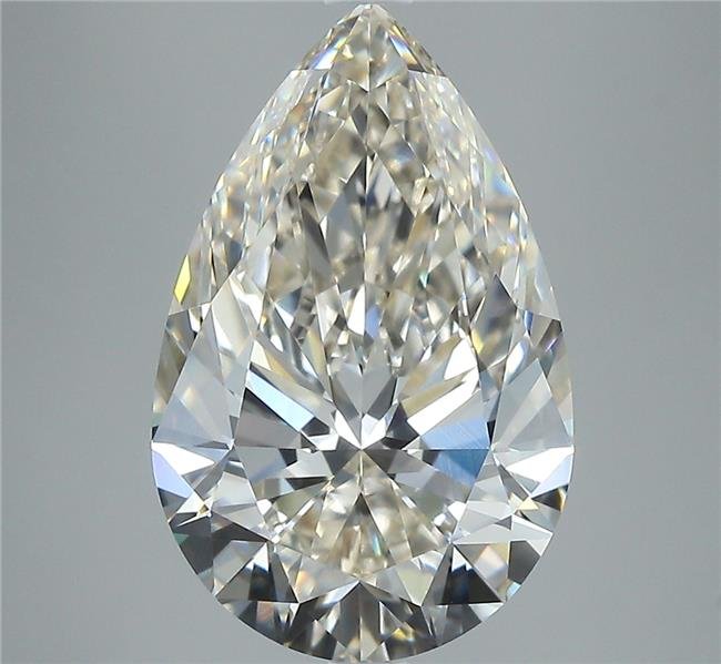 5.06ct K VVS1 Rare Carat Ideal Cut Pear Diamond