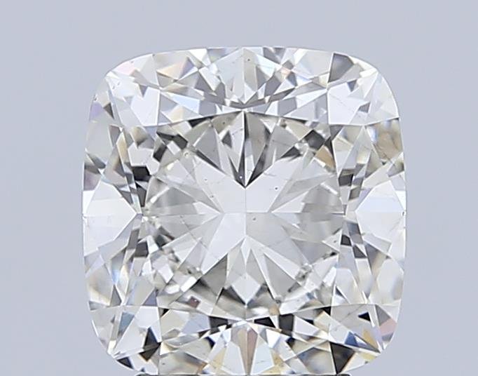 3.66ct H VS2 Rare Carat Ideal Cut Cushion Lab Grown Diamond