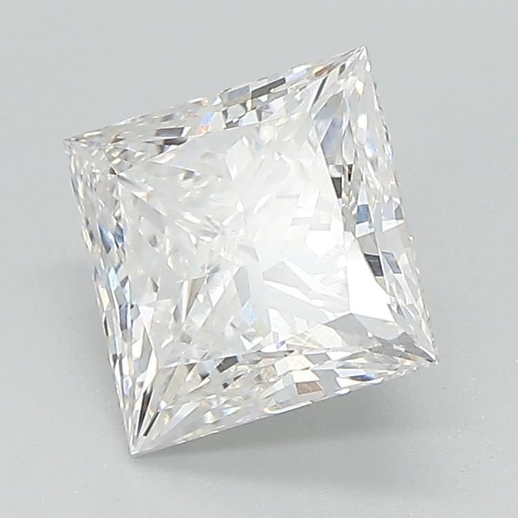 1.80ct F VS1 Rare Carat Ideal Cut Princess Lab Grown Diamond