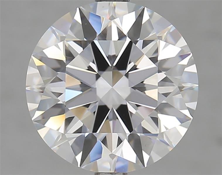 4.02 Carat Round Lab Diamond
