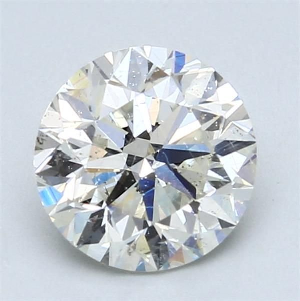 2.02ct J SI2 Very Good Cut Round Diamond
