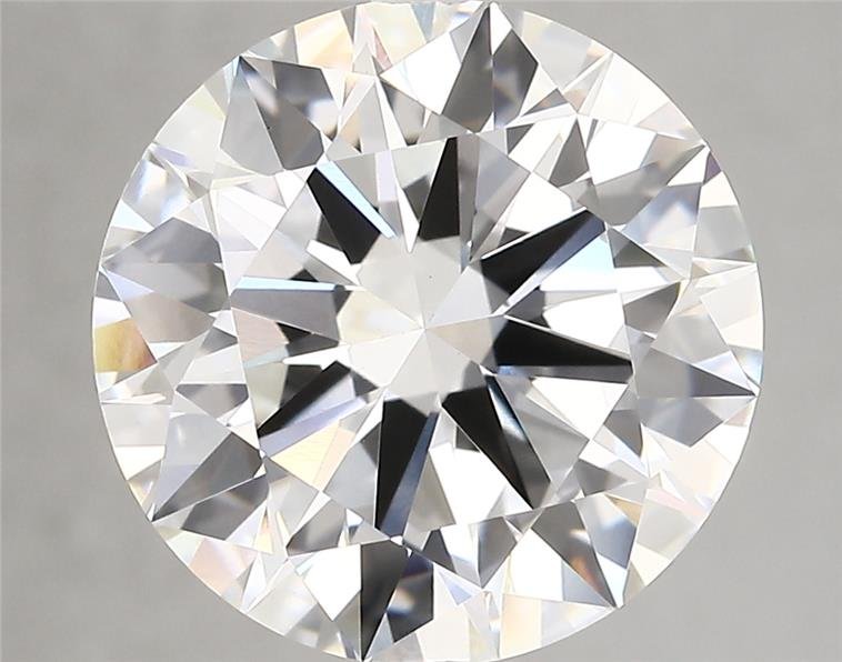 6.10ct D VVS2 Excellent Cut Round Lab Grown Diamond