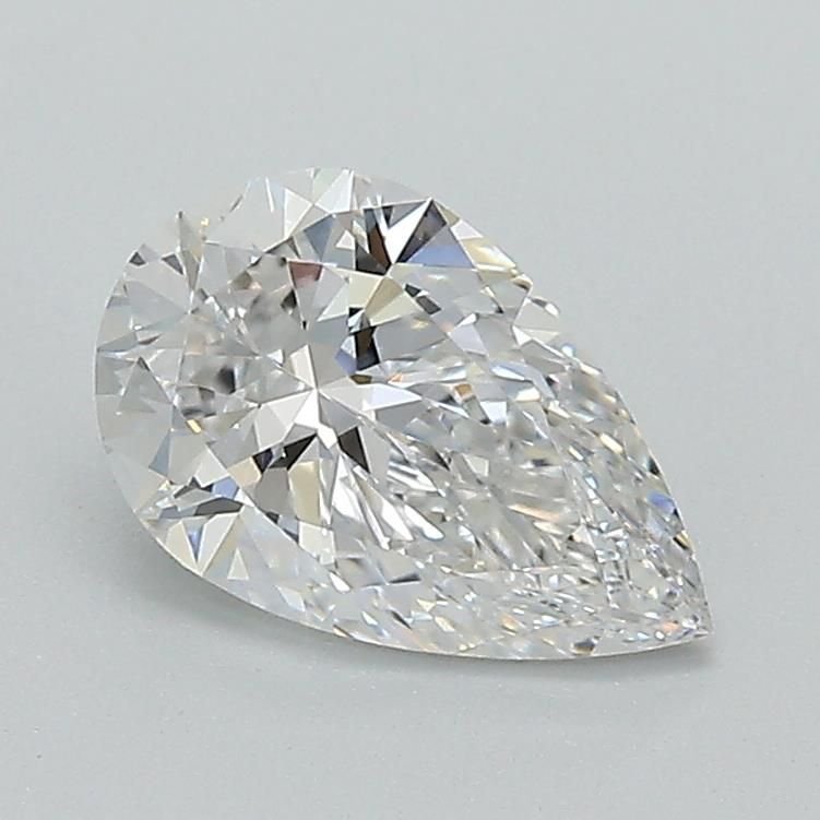 1.04ct D VVS2 Rare Carat Ideal Cut Pear Lab Grown Diamond