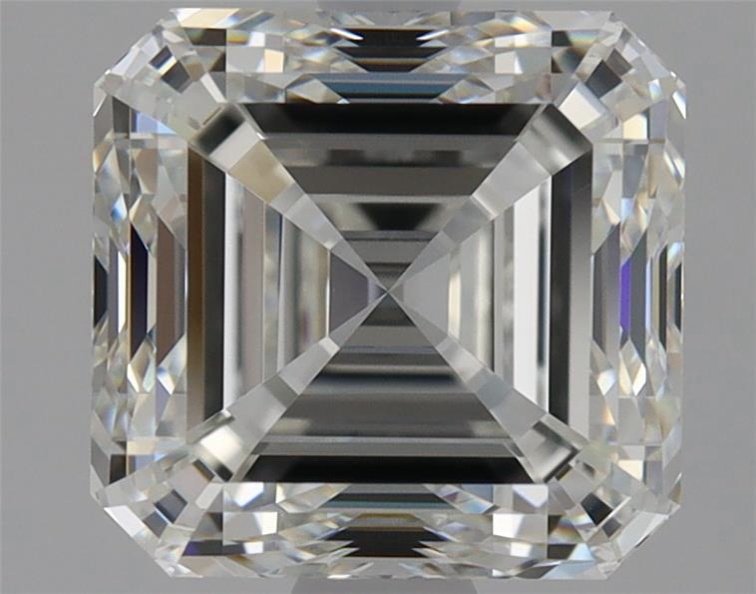 2.01ct H VVS2 Very Good Cut Asscher Diamond