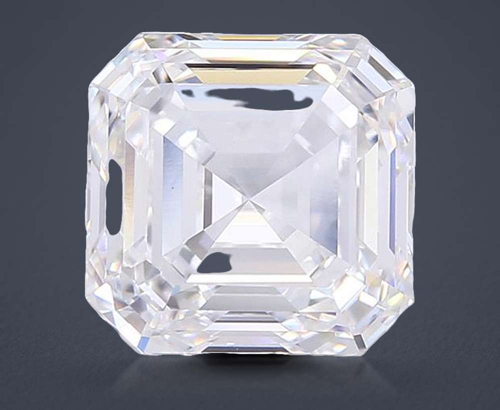 6.09 Carat Asscher Lab Diamond